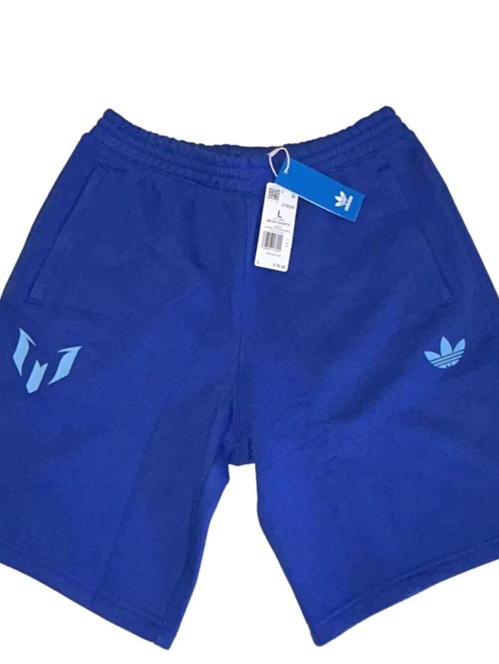 adidas Messi Shorts "Blue" Men's L | NWT